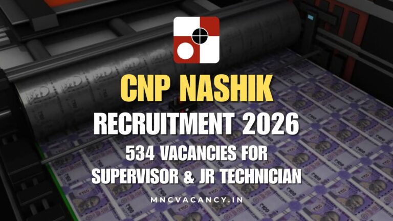 CNP Nashik Recruitment 2026
