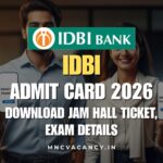 IDBI Admit Card 2026