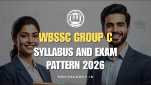WBSSC Group C Syllabus and Exam Pattern 2026